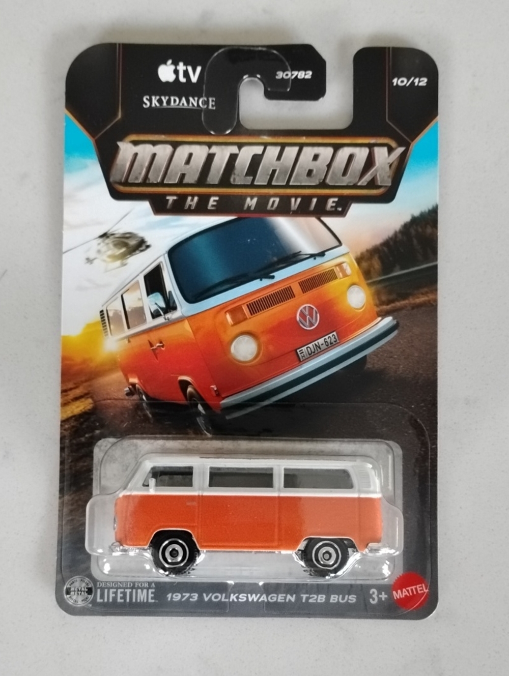 Mattel Matchbox Volkswagen T2B Bus - Orange & White
